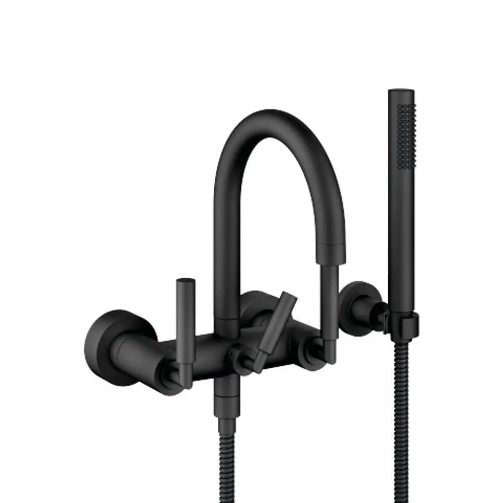 Dornbracht-TARA.-Wannenbatterie-Ausladung 240mm-schwarz matt, 25133882-33 Galeriebild 1